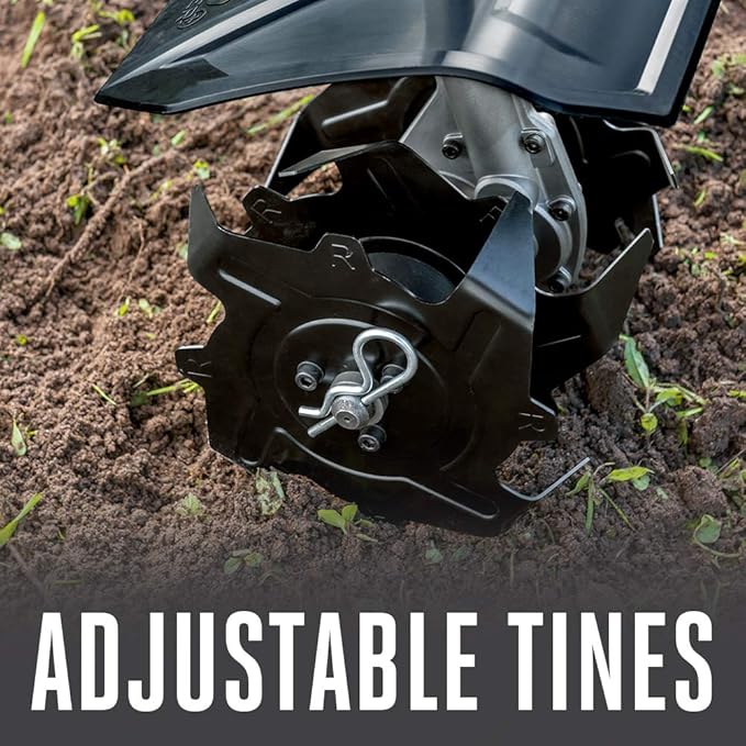 Delyros 9.5-Inch Cultivator Attachment w/ Multi Head Compatibility